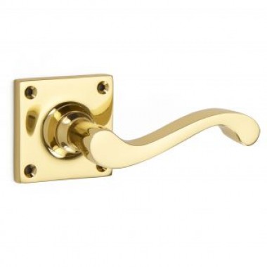 2145 Sheringham Lever on Square Rose - various finishes