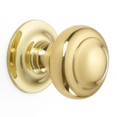 6344 Rounded Centre Door Knob - 15 finishes