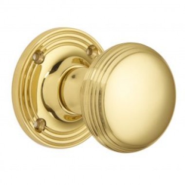 6347 Reeded Cushion Mortice Knob Furniture - 14 finishes