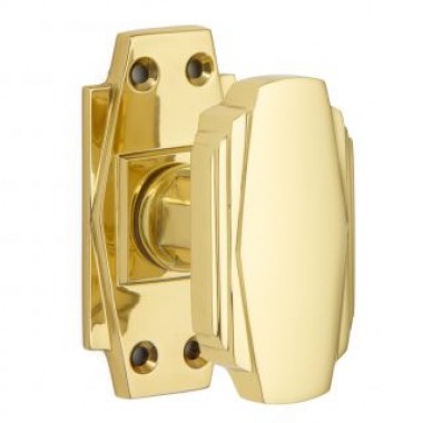 7005 Art Deco Mortice Knob - 6 finishes