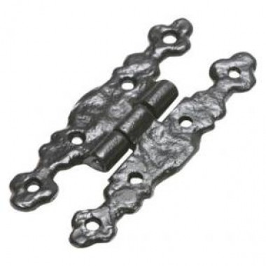 Black Antique H Hinges (pairs)