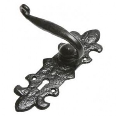 Black Antique Lever on Plate