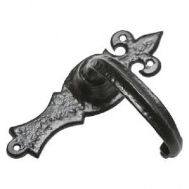 Black Antique Lever on Plate