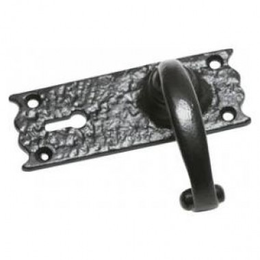 Black Antique Lever on Plate