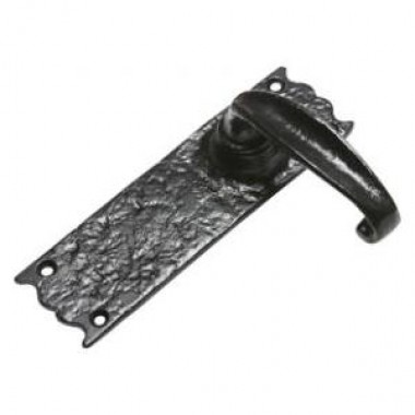 Black Antique Lever on Plate