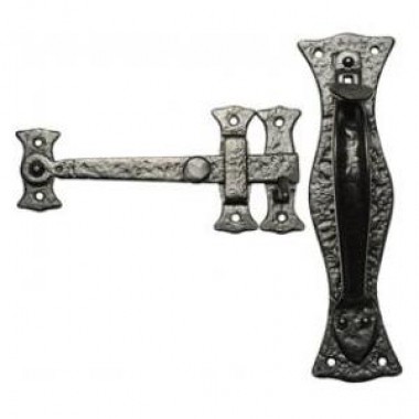 Black Antique Thumb Latch