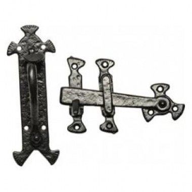 Black Antique Thumb Latch