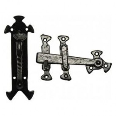 Black Antique Thumb Latch