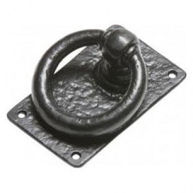 Black Antique Ring Handle