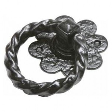 Black Antique Ring Handle