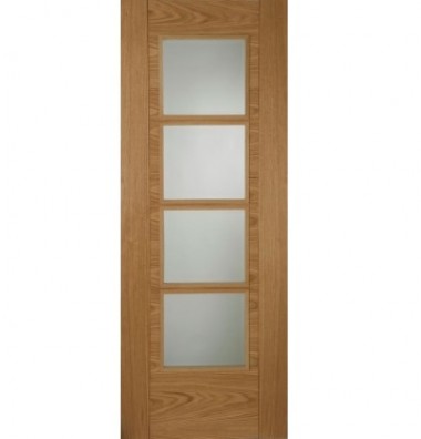 Oak ISEO 4 Light Semi Solid 35mm (Prefinished)