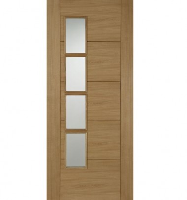 Oak ISEO Deluxe Offset 4 Light 35mm (Prefinished)