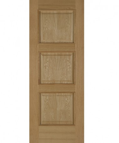 Oak Madrid 3 Panel 40mm (Prefinished)