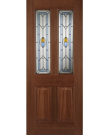 Ext H/wood 44mm Edwardian Blue Triple Glaze