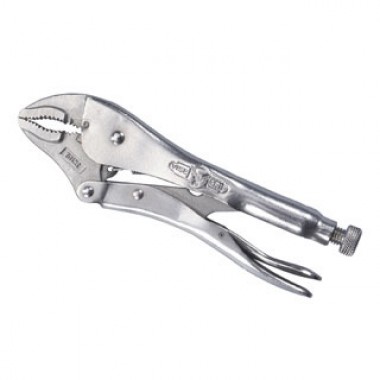 Vise-grip locking pliers - curved jaw