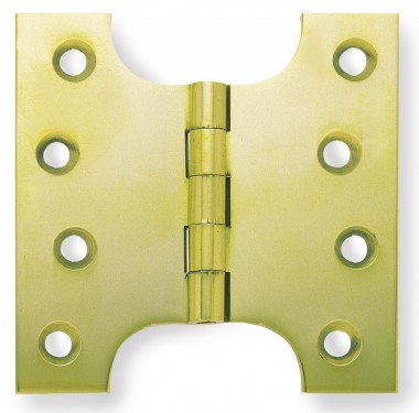 British brass parliament hinges - self colour