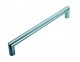Mitred pull handle - satin stainless steel - Click to Zoom
