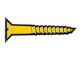 Countersunk woodscrews - solid brass - Click to Zoom