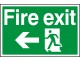 Fire exit signs 200 x 300mm - Click to Zoom