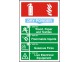 Dry powder extinguisher signs - Click to Zoom