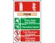 Foam extinguisher signs - Click to Zoom