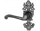 Black antique lever on plate - Click to Zoom