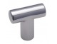 T-bar cupboard handles - polished chrome - Click to Zoom