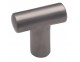 T-bar cupboard handles - satin nickel - Click to Zoom