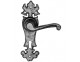 Black antique lever on plate - Click to Zoom