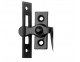 Black antique casement fastener - Click to Zoom