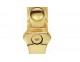Window casement fastener - polished brass - Click to Zoom
