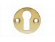 Face fix escutcheons 32mm - polished brass - Click to Zoom