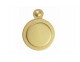 Face fix escutcheons 32mm - polished brass - Click to Zoom