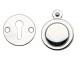 Face fix escutcheons 32mm - polished chrome - Click to Zoom