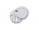 Face fix escutcheons 32mm - satin chrome - Click to Zoom