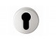 Contract concealed fix escutcheons - satin chrome - Click to Zoom