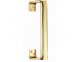 Cranked pull handle 230mm - 2 finishes - Click to Zoom