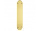 1758R Shaped Fingerplate-10 finishes - Click to Zoom
