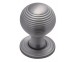 Reeded cupboard knob - 38mm (6 finishes) - Click to Zoom