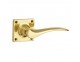 2143 Codsall Lever on Square Rose - 5 finishes - Click to Zoom
