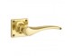 2148 Oxford Lever on Square Rose - 3 finishes - Click to Zoom
