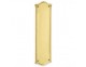 4130FP Cast Shaped Fingerplate - 7 finishes - Click to Zoom