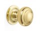 6344 Rounded Centre Door Knob - 15 finishes - Click to Zoom