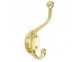 6393 Large Hat & Coat Hook - 5 finishes - Click to Zoom