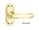 Art Deco Lever on Plate Furniture 7001 & 7002 - various finishes - Click to Zoom