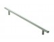 T-bar cupboard handles - polished chrome - Click to Zoom
