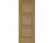Oak Madrid 3 Panel 40mm (Prefinished) - Click to Zoom