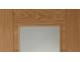 Oak ISEO 4 Light Semi Solid 35mm (Prefinished) - Click to Zoom