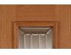 Oak External 44mm Sidelight Majestic RM1S - Click to Zoom