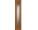 Oak External 44mm Sidelight Contemporary - Click to Zoom